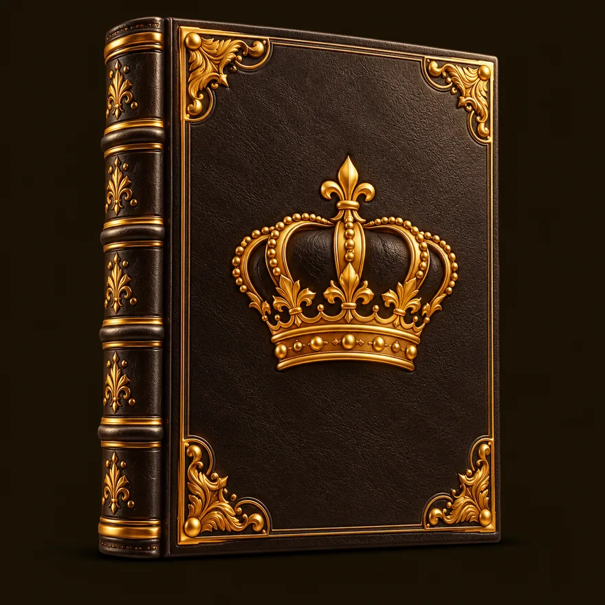 Ornate royal book — Simsinos