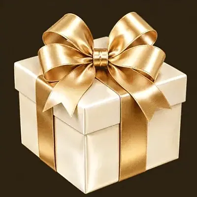Ribboned gift box — Simsinos