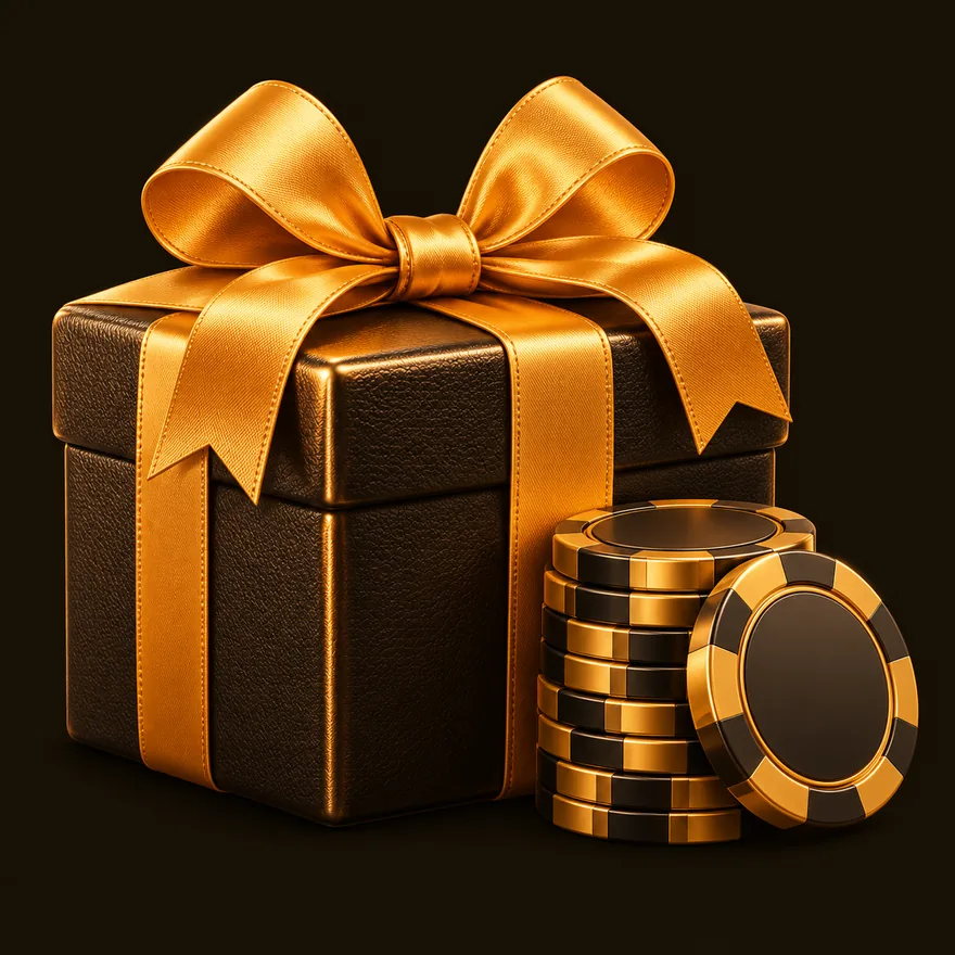 Gift box and chips — Simsinos