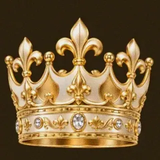 Ornate royal crown — Simsinos