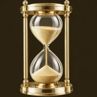 Ornate hourglass — Simsinos