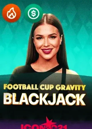 Football Cup Gravity Blackjack live game cover