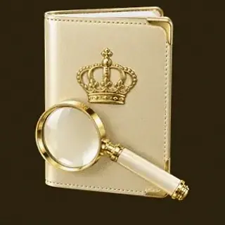 Passport magnifying glass — Simsinos