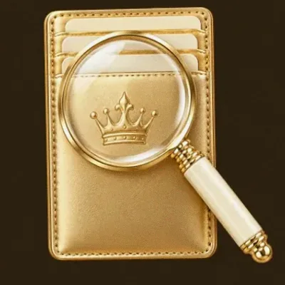 Wallet and magnifier — Simsinos