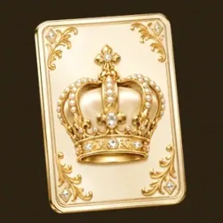 Royal crown card — Simsinos