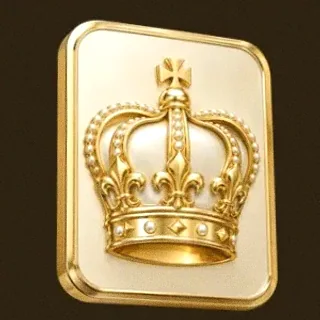 Royal crown plaque — Simsinos