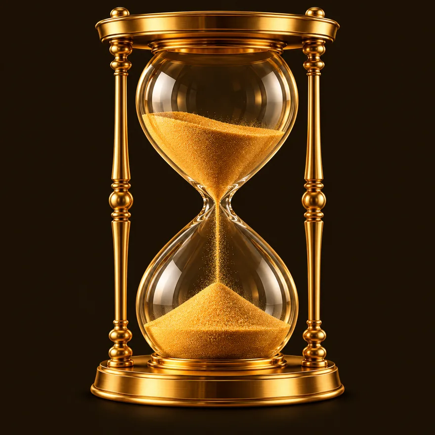Ornate hourglass — Simsinos