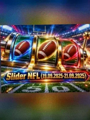 Slider NFL (19.09.2025-21.09.2025) at Simsinos