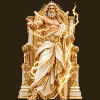 Thunder god zeus — Simsinos