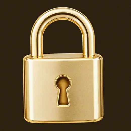 Metal padlock — Simsinos