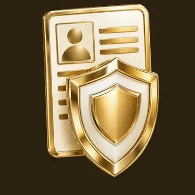 Secure identity card — Simsinos